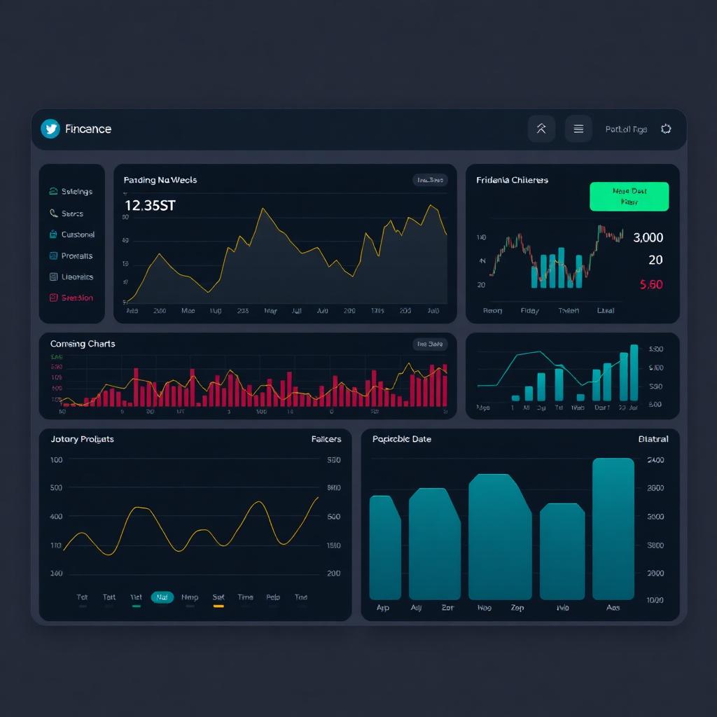 Ledger Fintech Dashboard