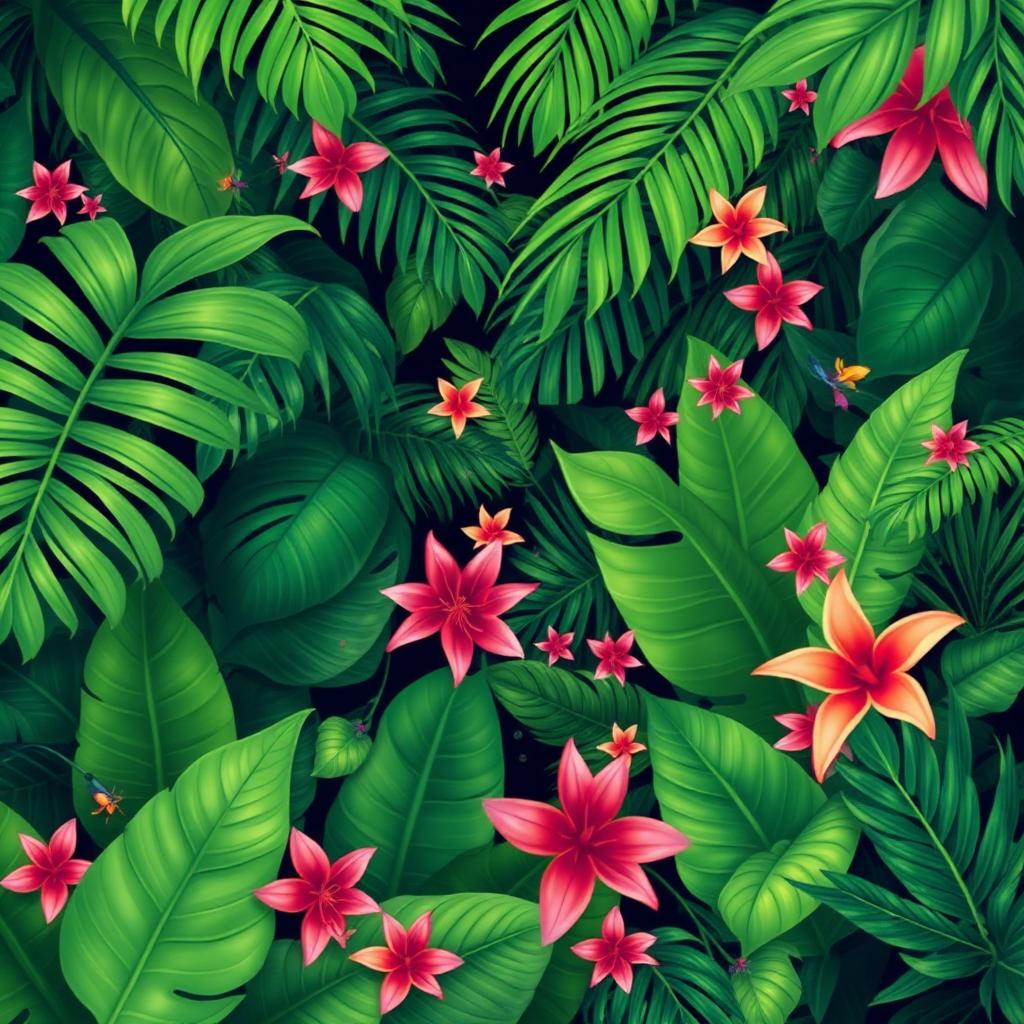 Tropical Jungle Illustration