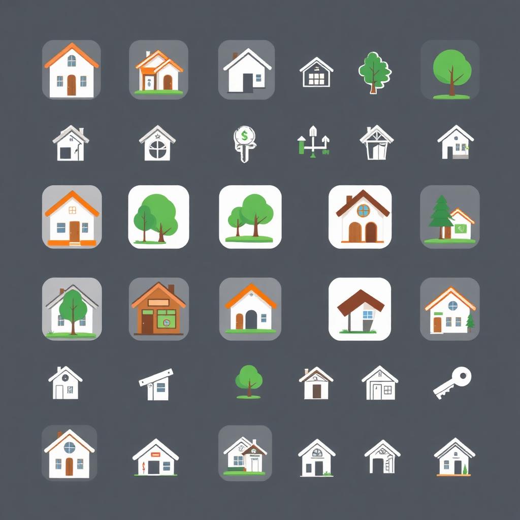 Real Estate Icon Pack