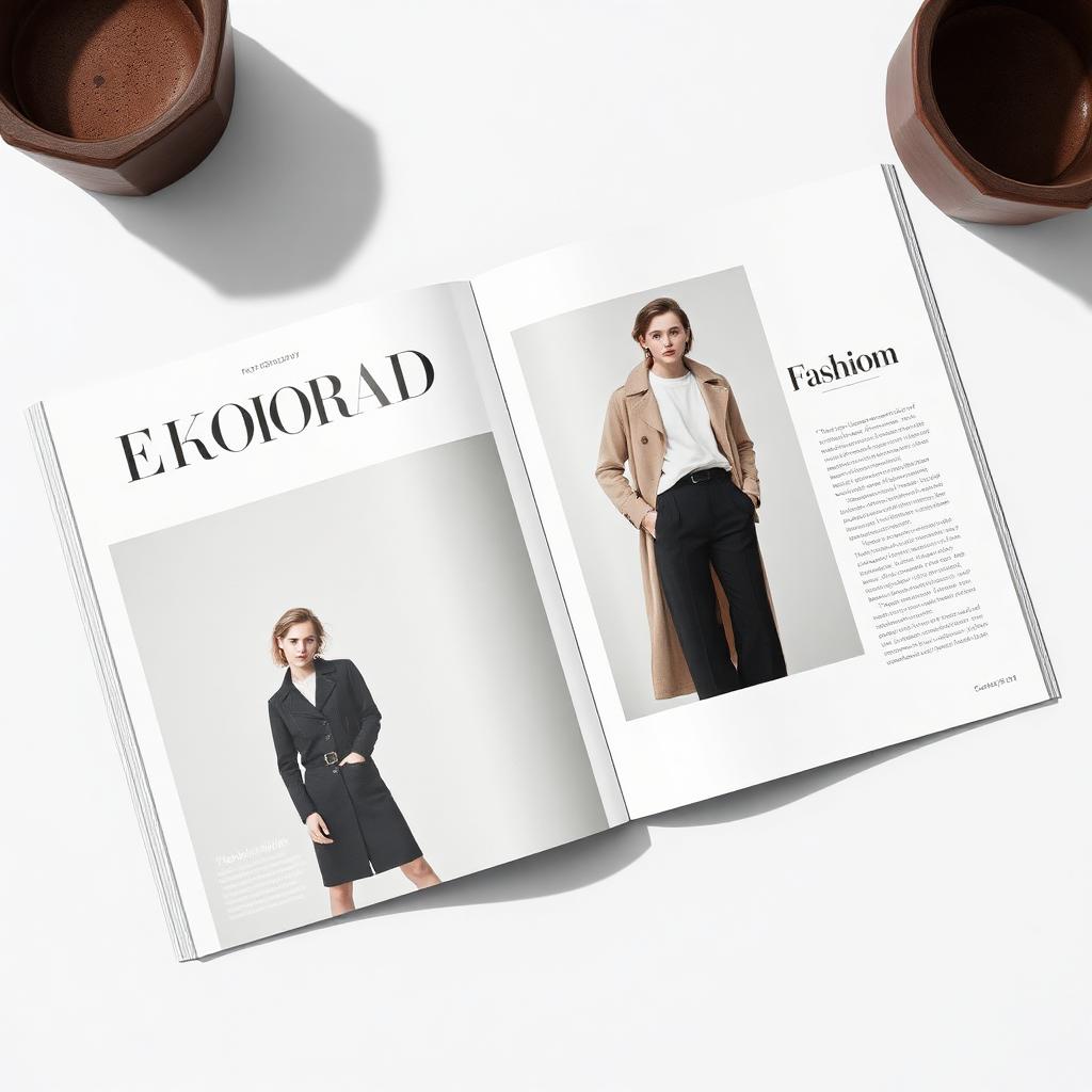 Fashion Lookbook Layout