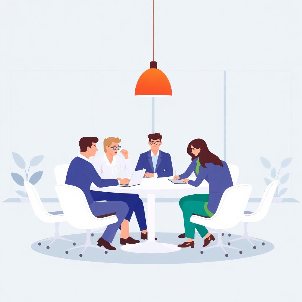 Business Team Illustration