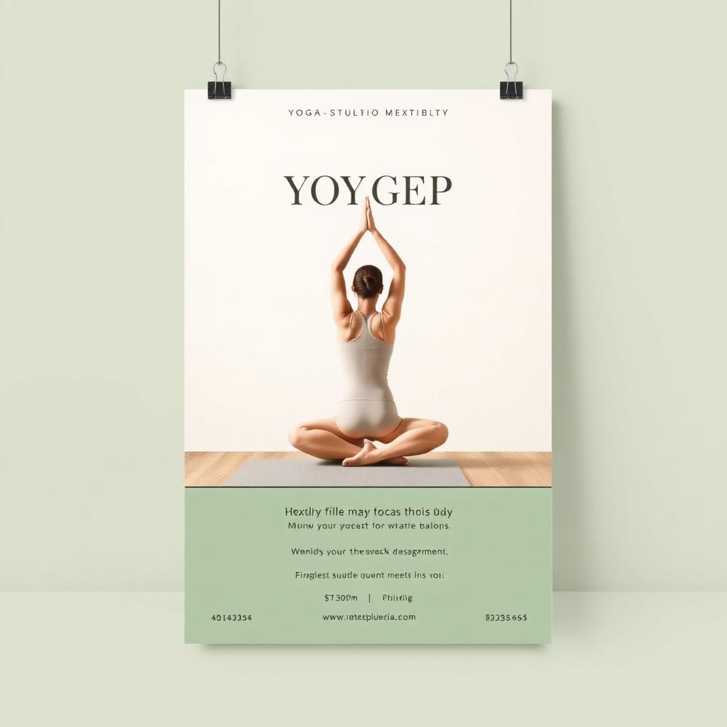 Yoga Studio Flyer Pack