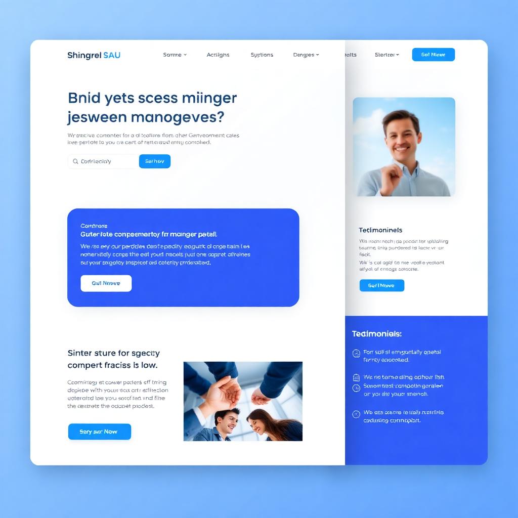 Vantage B2B Landing Page