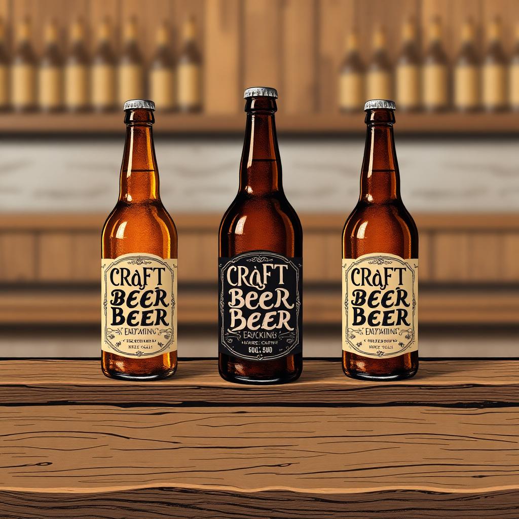 Craft Beer Label Set