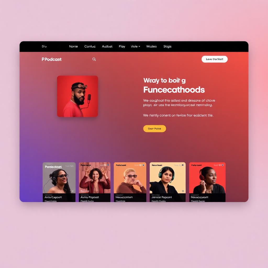 Halo Podcast Web Template