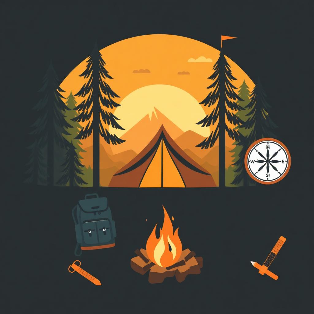 Camping & Outdoor Icons