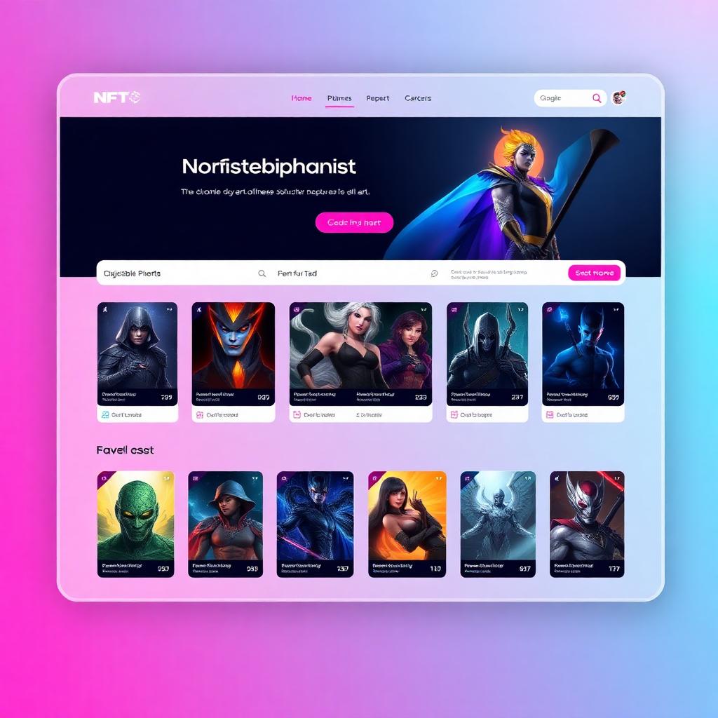 Muse NFT Marketplace UI