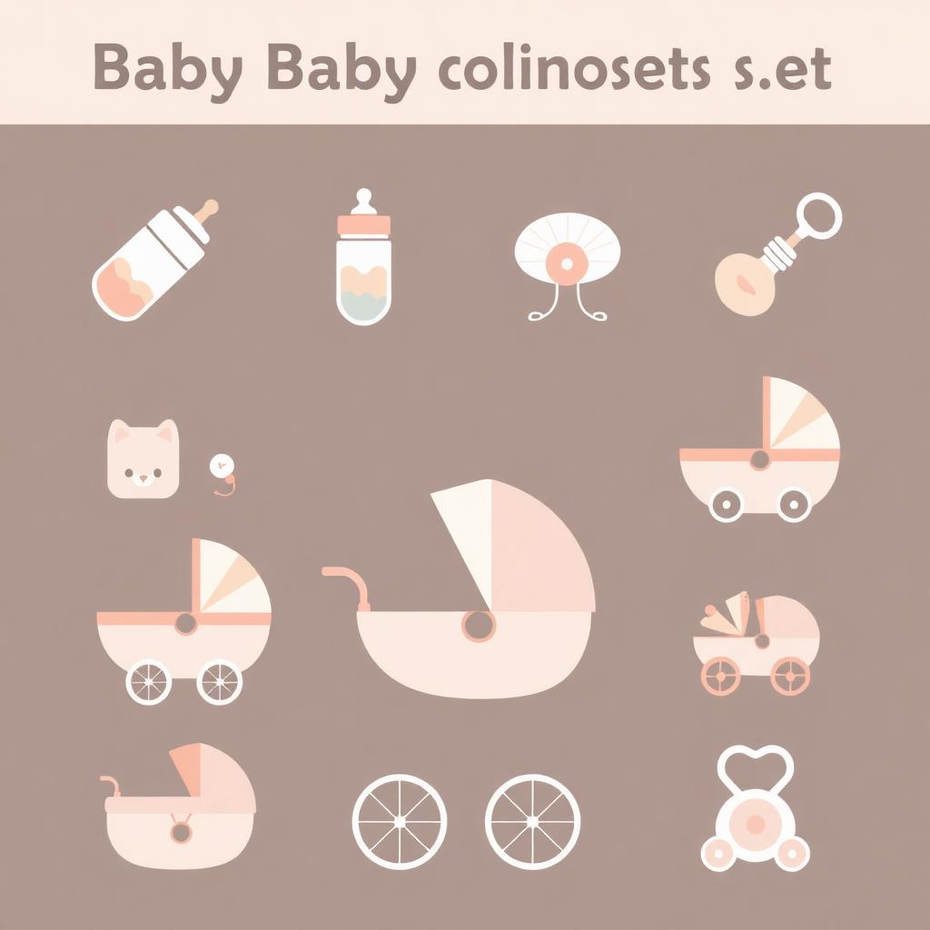 Baby & Kids Icon Set
