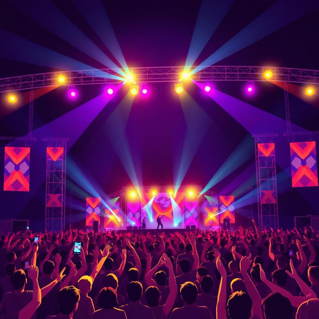 Music Festival Illustration