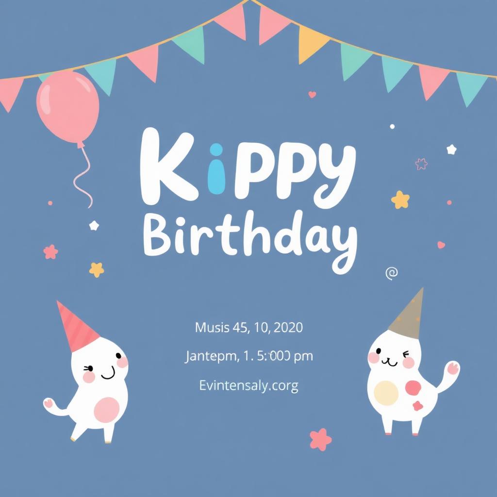 Kids Birthday Invitation
