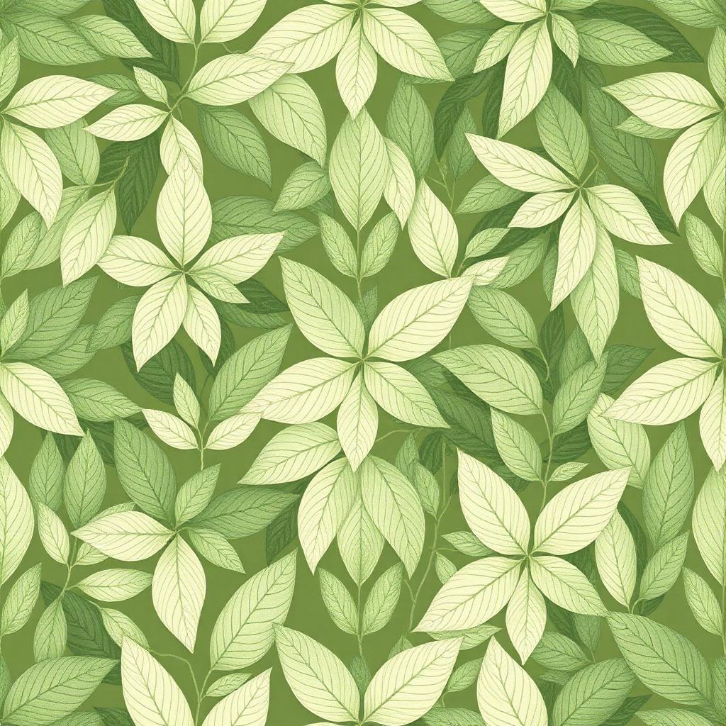 Botanical Leaf Pattern