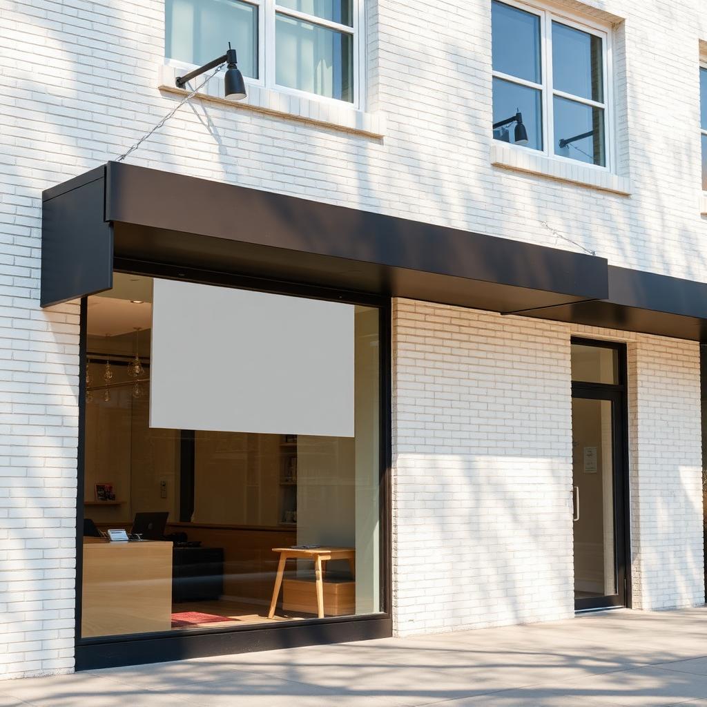 Signage Storefront Mockup