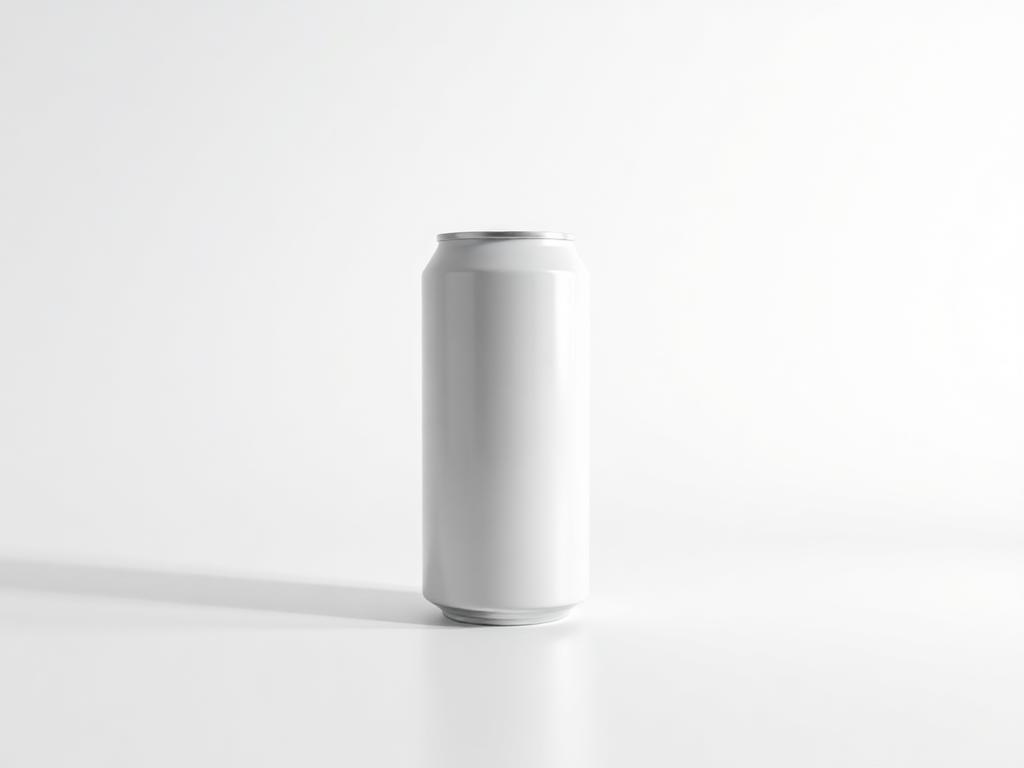 Soda Can Beverage Mockup