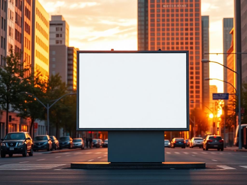 Outdoor Billboard Mockup