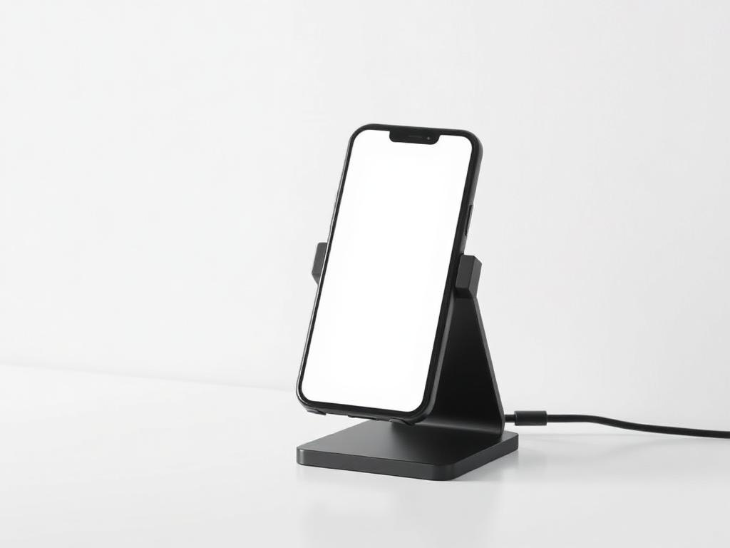 Phone Stand Desk Scene