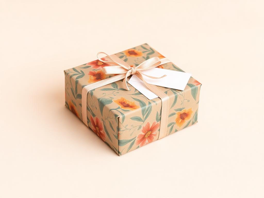 Gift Wrap Pattern Mockup