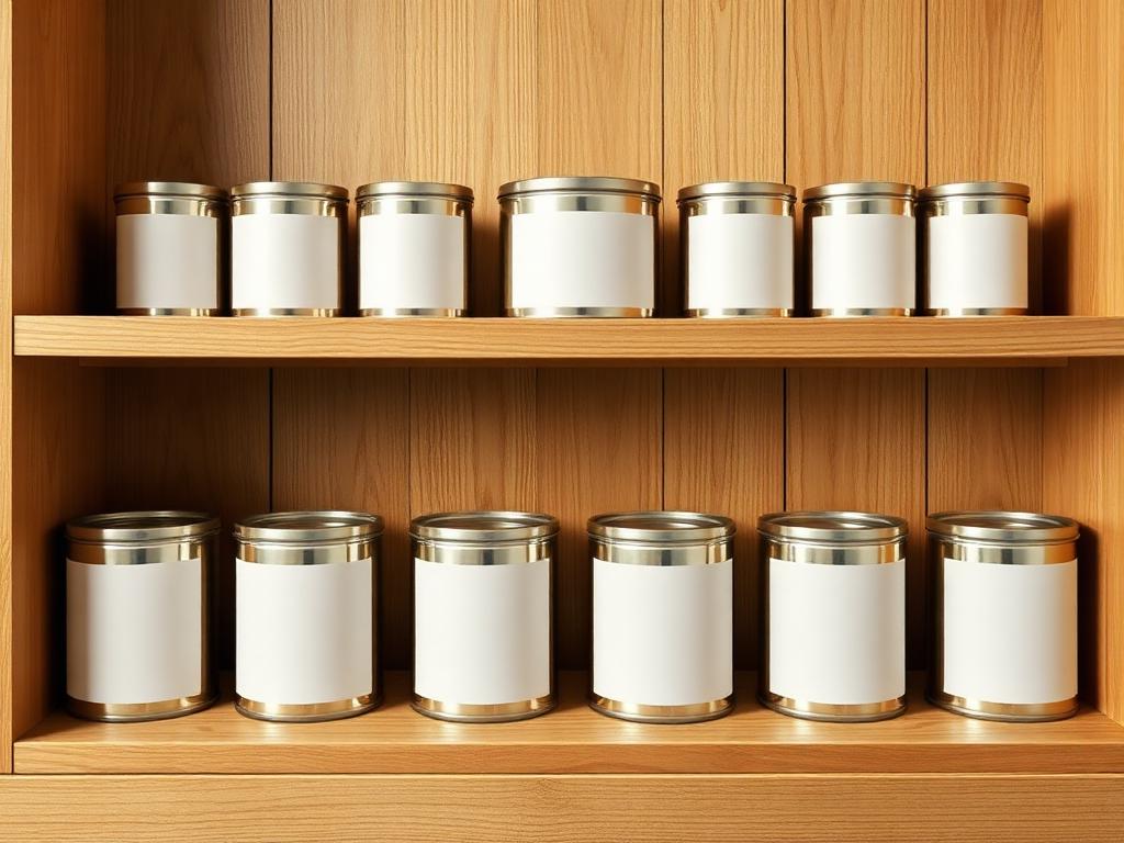 Tin Can Preserve Label Set