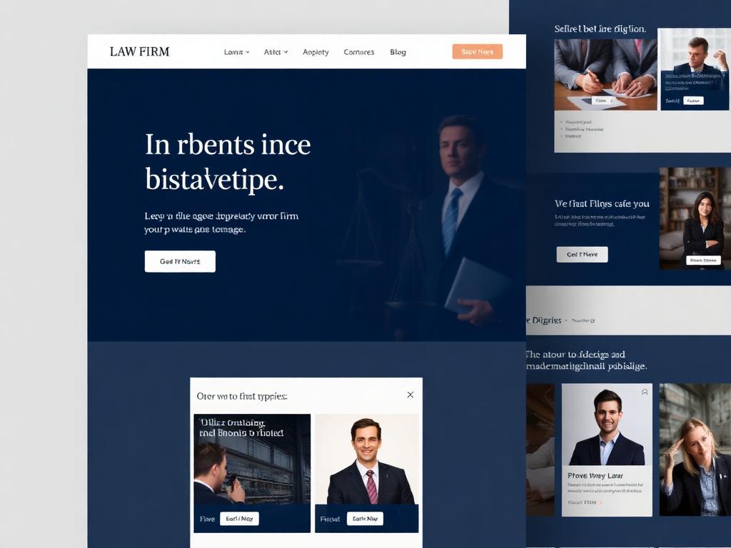Cabinet Legal Firm Website