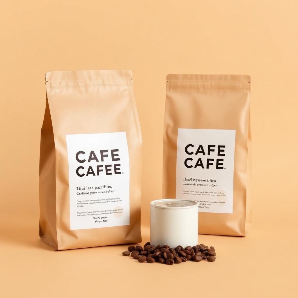 Cafe Coffee Packaging Set