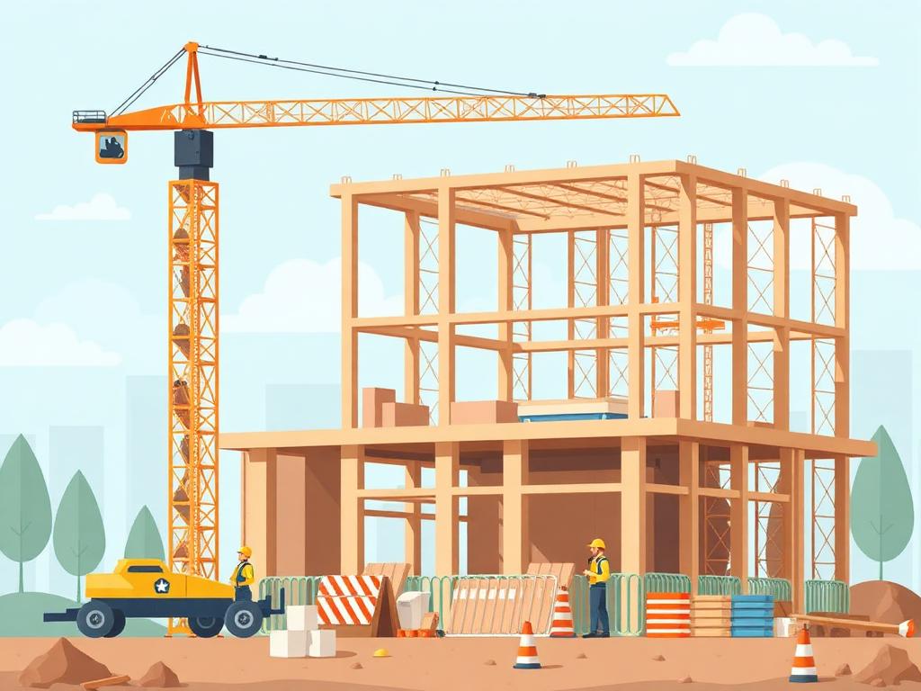 Construction Site Scene