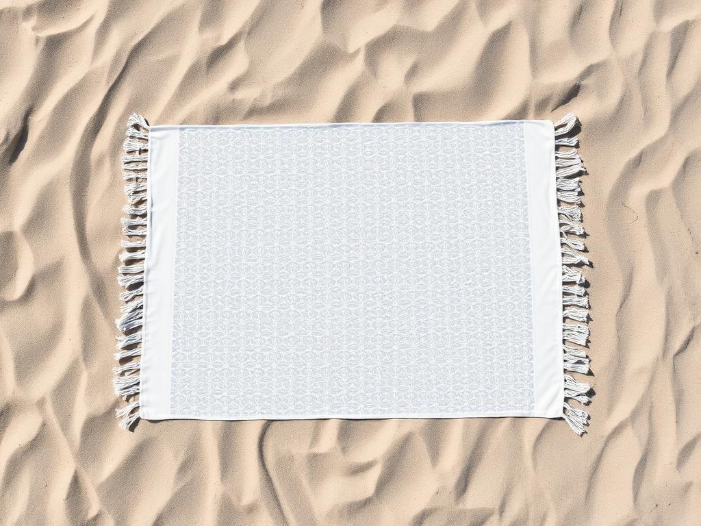 Beach Towel Print Mockup