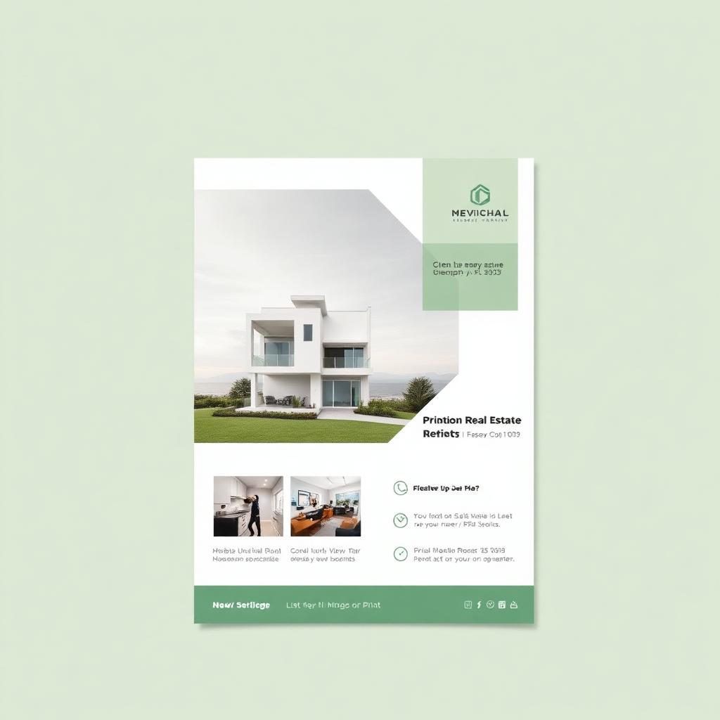 Estate Real Estate Flyer