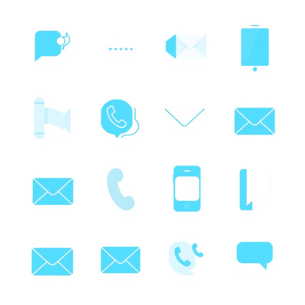 Communication Icon Set