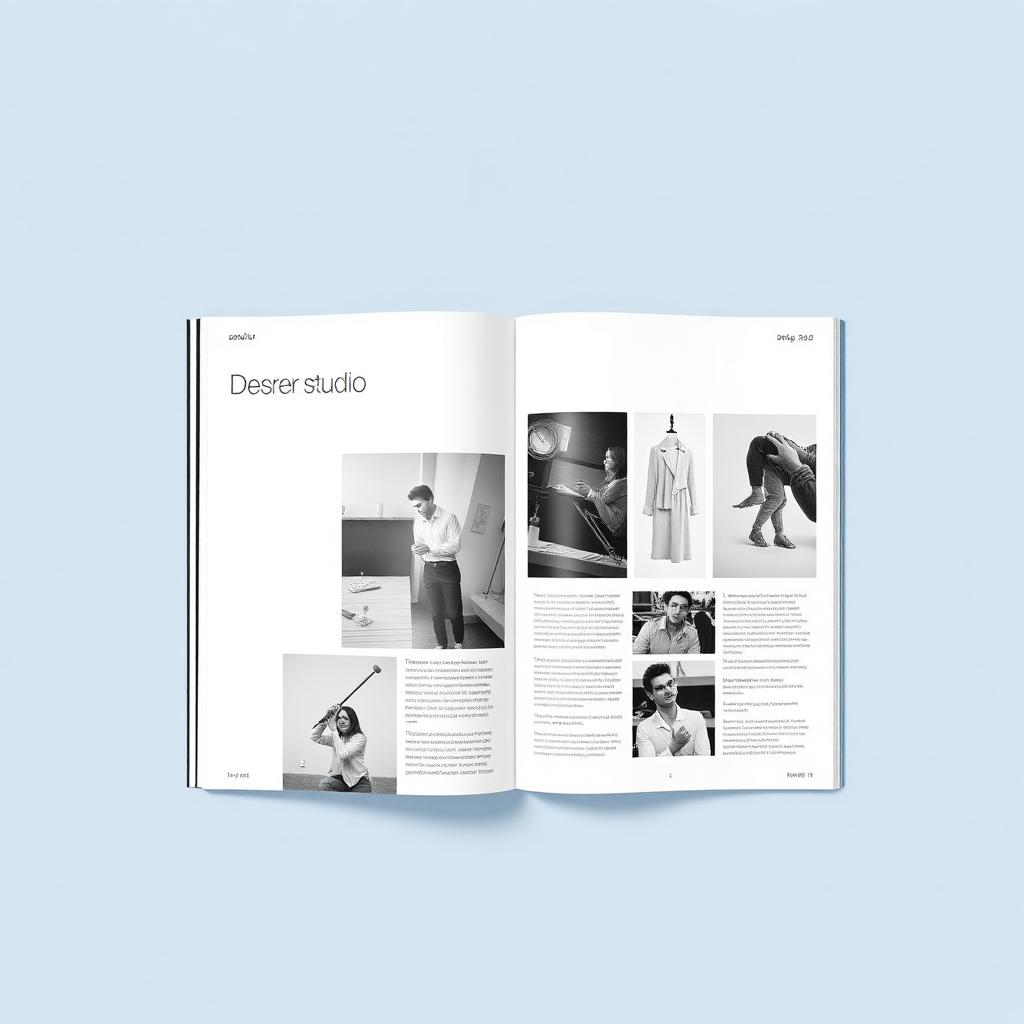 Studio Portfolio Booklet