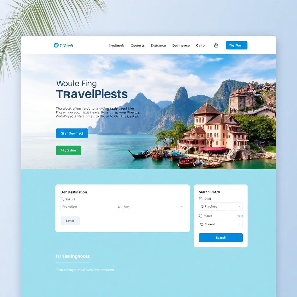 Roam Travel Booking Template
