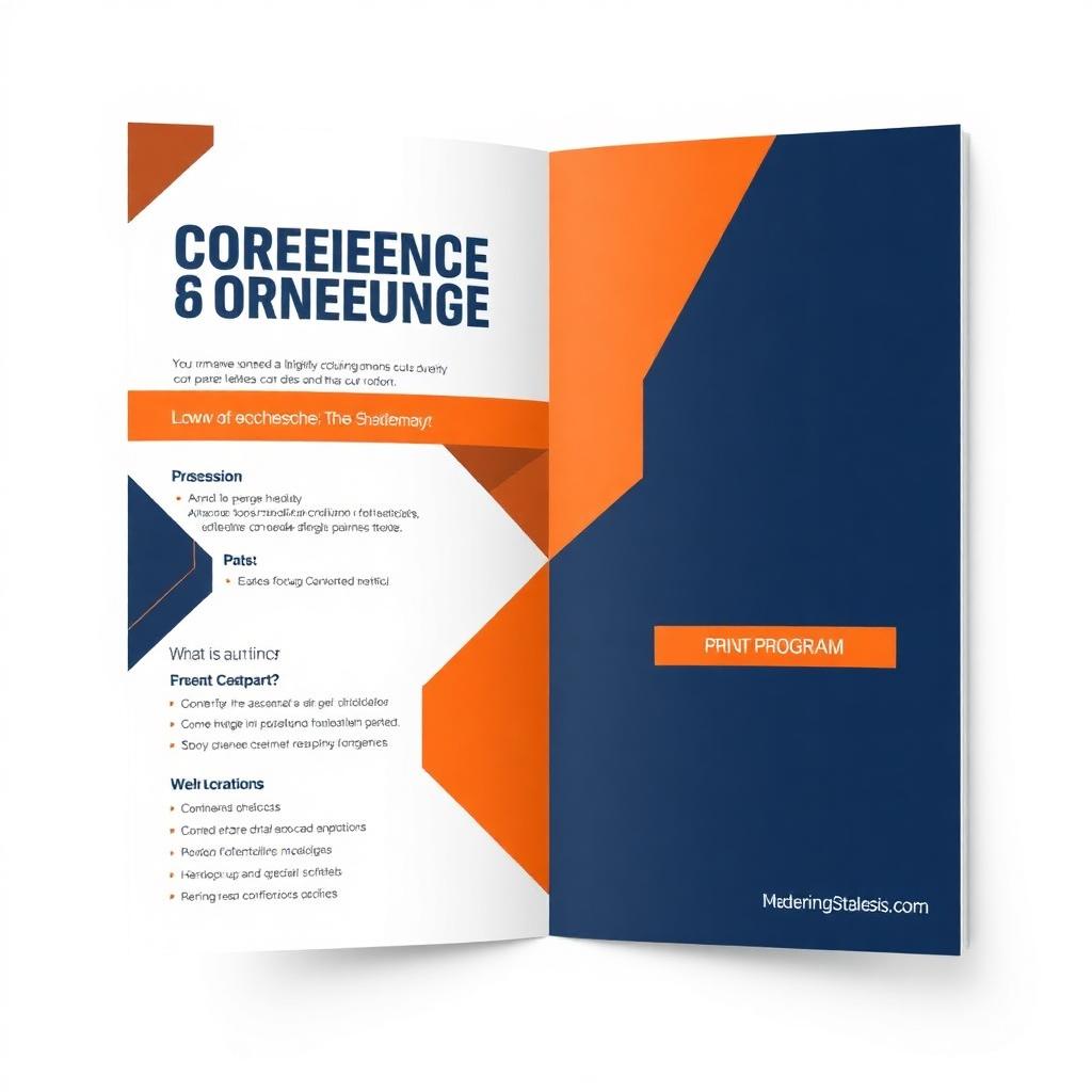 Conference Program Layout