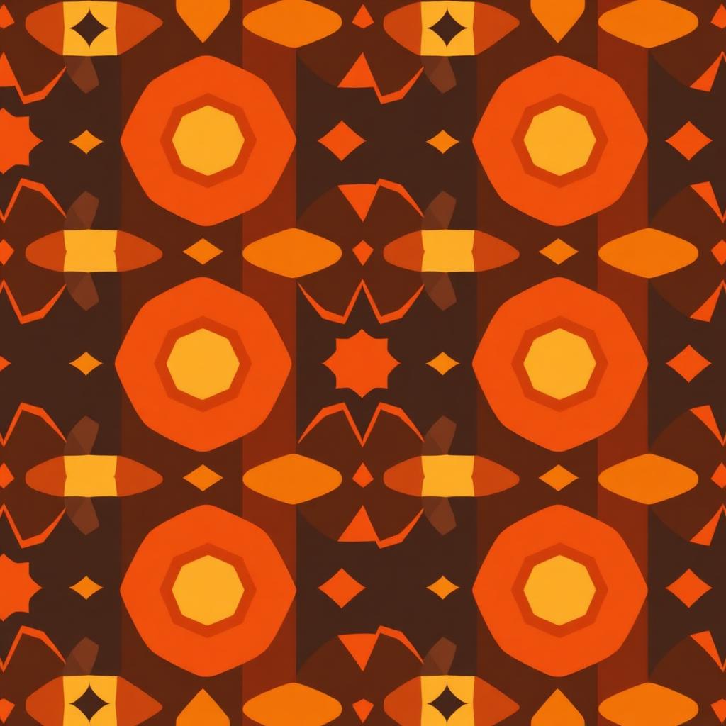 Retro Geometric Shapes